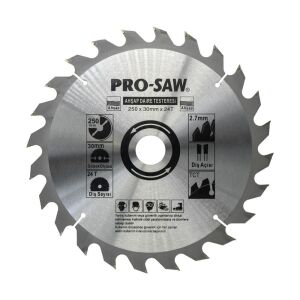 PRO-SAW PS51231 Sunta Ahşap Kesme Daire Testere 250x30/25 mm 24 Diş