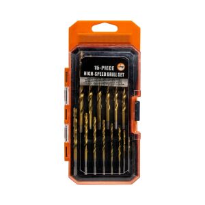 6105 HSS Matkap Uç Seti Ahşap Metal 15 Parça