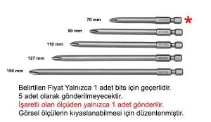 CETA FORM CB/701 Yıldız Bits Uç Ph1x70 mm