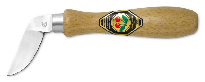 Kirschen Ahşap Yontma Bıçağı Köşe Bükümlü Kavisli Ağız