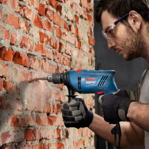 Bosch GSB 600 Devir Ayarlı Darbeli Matkap 100 Parça Aksesuar Setli