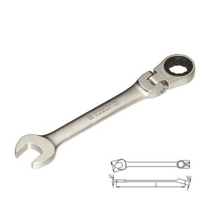 İZELTAŞ Mafsallı Cırcır Kombine Anahtar 19 mm