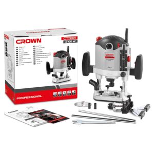 Crown CT11001 Devir Ayarlı Dik Freze Makinası 2100W