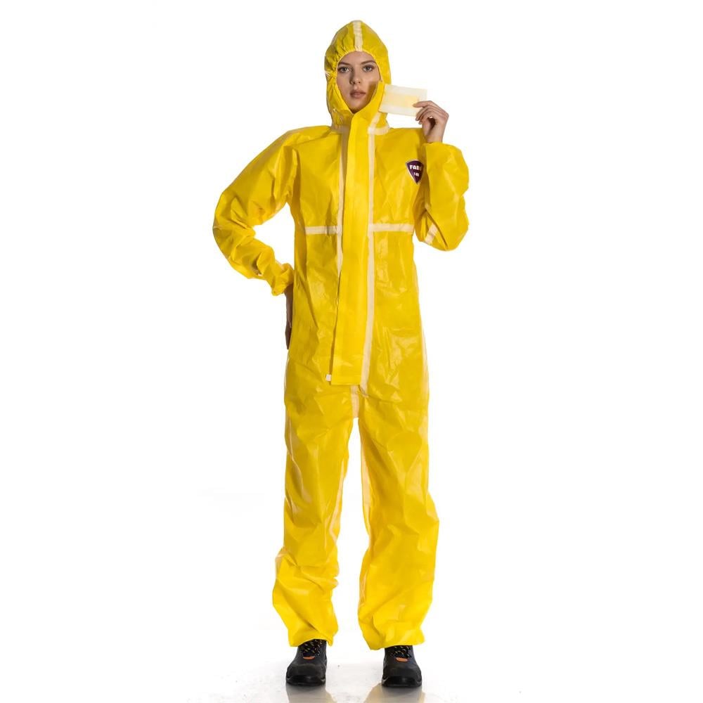 Faba TruChem T800 Kimyasal Koruyucu Tulum (Beden: XL)