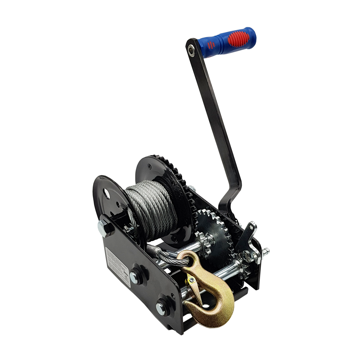 Çelik Halatlı El Vinci 2000LB Çektirme Irgat 900 kg - 10 metre