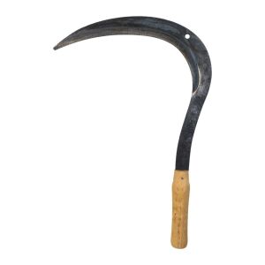 Ergüven OR100-03 Dövme Çelik Ahşap Saplı Büyük Orak
