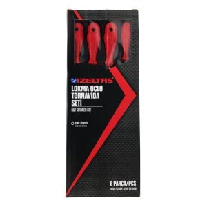 İZELTAŞ Lokma Uçlu Tornavida Seti 8 Parça