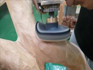 Manpa MP21-19-4 Sanding Flex Esnek Cırt Zımpara Taban 95 mm