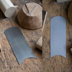 Kirschen 3801000 Ahşap Kazıyıcı Sistre Oyuk ve Oval Kenarlı 0.8 mm