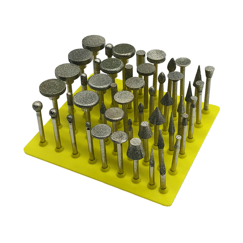 Elmas Camcı Taşcı Gravür Freze Taşlama Uç Seti 50 Parça