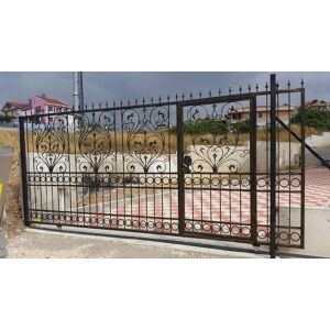 RMT100 Sürgülü Demir Kapı İçin Tablalı Ray Makarası 100 mm