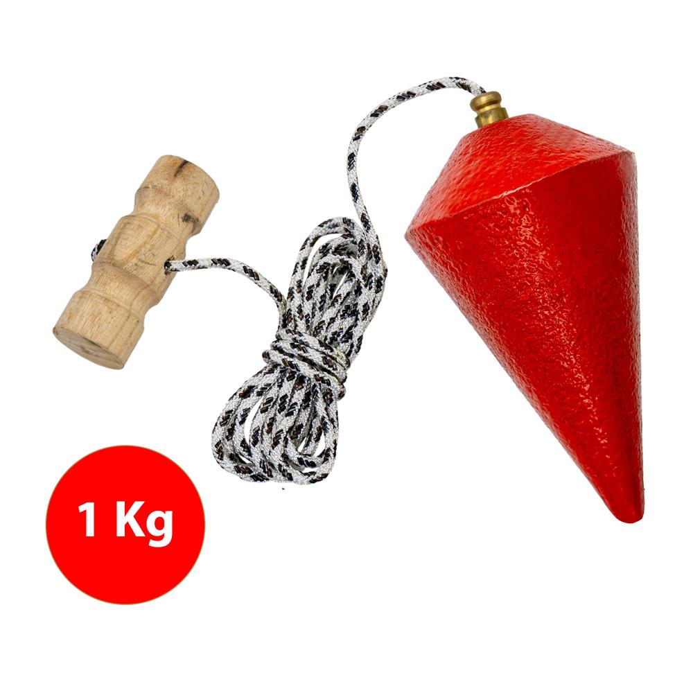 6585 Döküm İpli Şakül 1000 gr