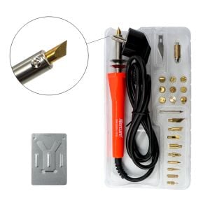 Mercure Ahşap Yakma ve Hobi Seti 25 Parça