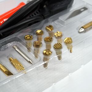 Mercure Ahşap Yakma ve Hobi Seti 25 Parça