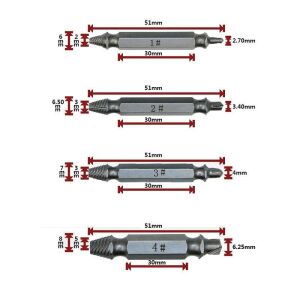 Speed Out Hasarlı Vida Çıkarıcı Sökücü Yalama Vida Ucu Çıkartma