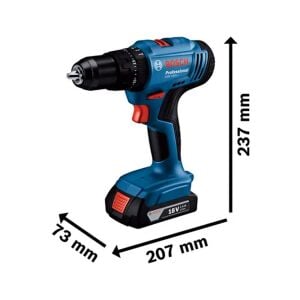 Bosch GSB 183-LI 18V 2Ah Tek Akülü Matkap (41 Parça Takım Çantalı Set)