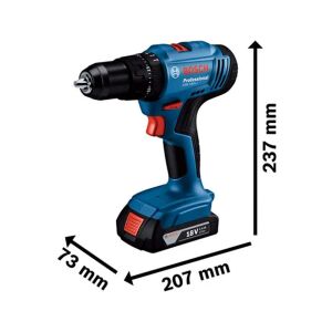 Bosch GSB 183-LI 18V 2Ah Tek Akülü Matkap (41 Parça Takım Çantalı Set)