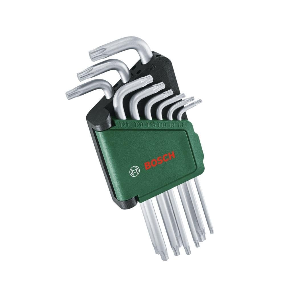 Bosch 1600A02Z9C Torx Allen Anahtar Takımı 9 Parça