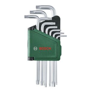 Bosch 1600A02Z9C Torx Allen Anahtar Takımı 9 Parça