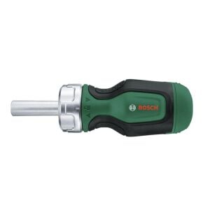 Bosch 1600A027PK Kısa Cırcır Tornavida Seti (6 Bits Uçlu)