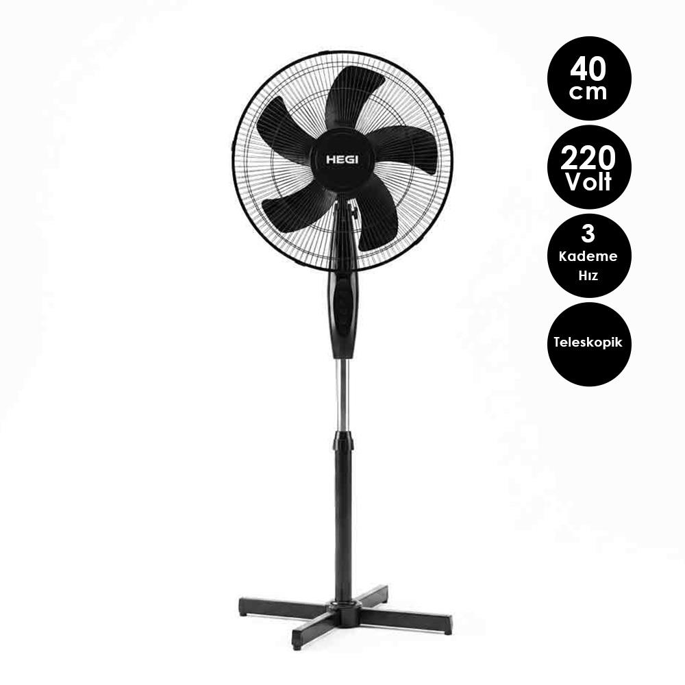 Hegi 818100740 Ev Tipi Ayaklı Vantilatör 40 cm