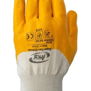 Aky 506053 Superflex Nitril Eldiven Sarı No:10