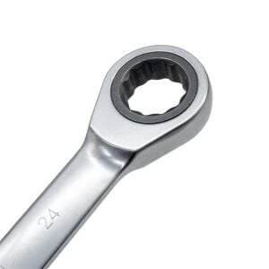 6109 Cırcır Kombine Anahtar 24 mm (Düz)