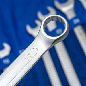 6111 Kombine Anahtar Takımı 8-32 mm 14 Parça (Bez Çantalı)