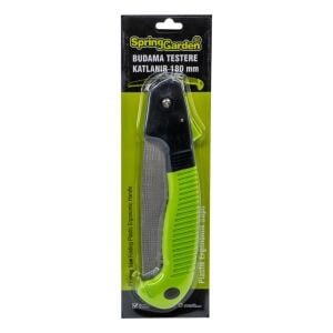 Spring Garden 508020 Plastik Sap Katlanır Budama Testeresi 180 mm