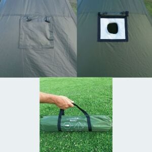 Nurgaz NG MRC1 Campout Mercury 1 Kişilik Buschcraft Kamp Çadırı