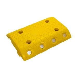 Yüksek Etkili Plastik Hız Kesici Yol Kasisi 35x25x5 cm - Sarı