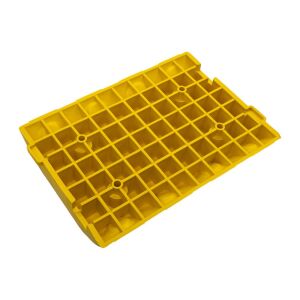 Yüksek Etkili Plastik Hız Kesici Yol Kasisi 35x25x5 cm - Sarı