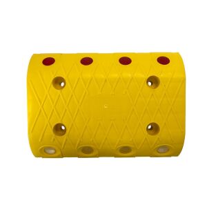 Yüksek Etkili Plastik Hız Kesici Yol Kasisi 35x25x5 cm - Sarı