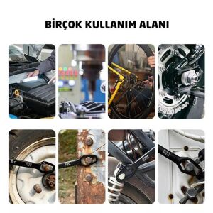 5435 Çift Taraflı Evrensel Çoklu Anahtar 8 - 22 mm