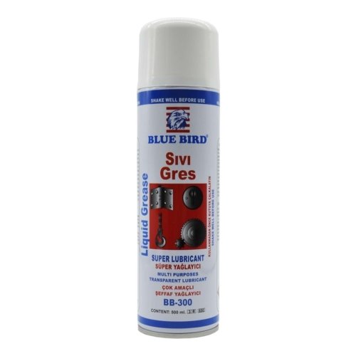 BETA Blue Bird Çok Amaçlı Yağlayıcı Sıvı Gres Sprey 500 ml