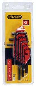 STANLEY 0-69-251 8 Parça Allen Anahtar Takımı