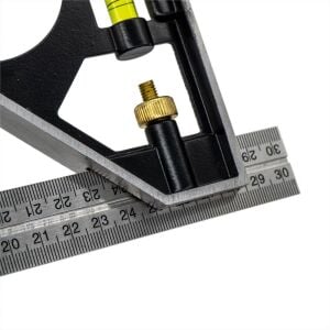 6477 Su Terazili Ayarlı Gönye 300 mm (45° - 90°)