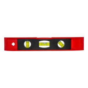 6474 PVC Mini Mıknatıslı Su Terazisi 225 mm (3 Tüplü)