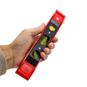 6474 PVC Mini Mıknatıslı Su Terazisi 225 mm (3 Tüplü)