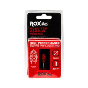 Rox Wood 0279 Karbür Alev Tip Ahşap Şekillendirme Törpü