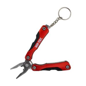 Viptec VT875191 Mini Multitool 9 Fonksiyon Katlanır Çok Amaçlı Alet