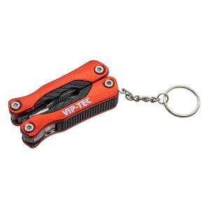 Viptec VT875191 Mini Multitool 9 Fonksiyon Katlanır Çok Amaçlı Alet
