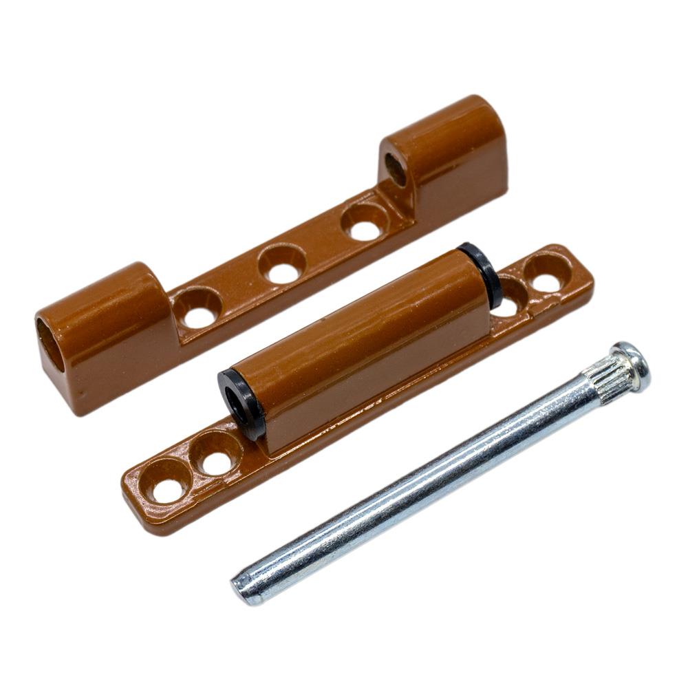 MK095 PVC Kapı Pencere Pimapen Menteşesi 95 mm - Açık Kahve