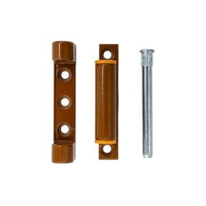 MK075 PVC Kapı Pencere Pimapen Menteşesi 75 mm - Açık Kahve