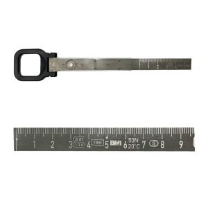 BMI Basic Şakülsüz Saplı Paslanmaz Çelik Şerit Metre 10 mt