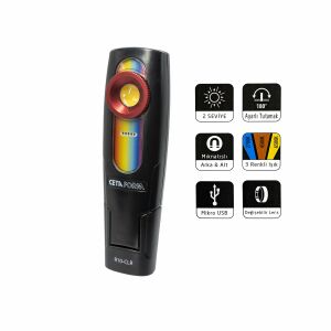 Ceta Form R10-CLR Lumax Li-ion Şarjlı Led Boya Kontrol Lambası