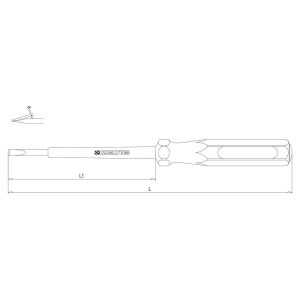 İzeltaş 4550170190 Elektrik Kontrol Kalemi 190 mm