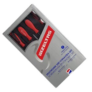 İZELTAŞ 4350008107 Ergonomik Seri Tornavida Seti 7 Parça