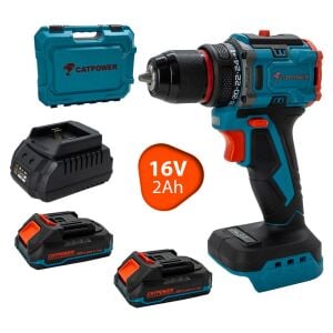 CatPower 1040 Kömürsüz Akülü Matkap Vidalama 10mm 20V 2Ah