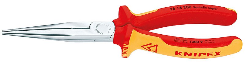 KNIPEX 26 16 200 Uzun Kargaburun 200 mm